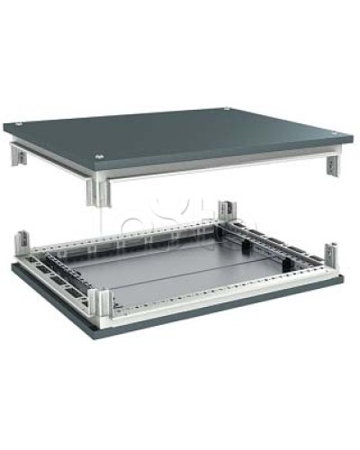 Комплект крыша и основание для шкафов CQE 1000x800 мм DKC R5KTB108 в Хасавюрте Полки для шкафов и стоек Pintop.ru