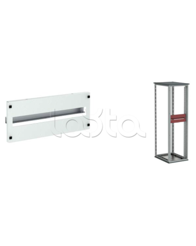 Панель секционная, для модулей, 48 (2x24) модулей, В=400мм, Ш=600мм DKC R5PI541 в Хасавюрте Аксессуары для стоек и шкафов Pintop.ru