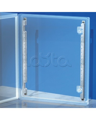 Рейки дверные, вертикальные, для шкафов CE В=600мм, 1 упаковка - 2шт. DKC R5S60 в Хасавюрте Аксессуары для лотков Pintop.ru