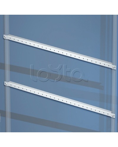 Рейки горизонтальные, дверная, для шкафов CQE Ш=600мм, (10 шт/уп) DKC (R5TPE60) в Хасавюрте Аксессуары для стоек и шкафов Pintop.ru