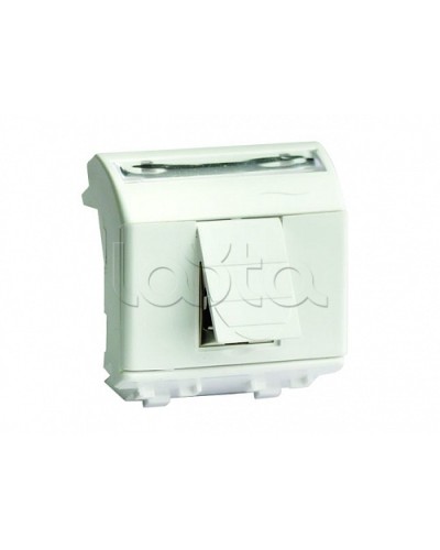 Ком.роз. RJ45 кат.6 экран., 8P8C, Brava, белая, 2мод DKC 76669B в Хасавюрте Крепежные изделия Pintop.ru