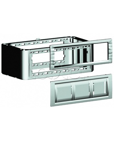 Расширение вертикальное напольной башенки BUS, серое DKC 09071 в Хасавюрте Аксессуары для стоек и шкафов Pintop.ru