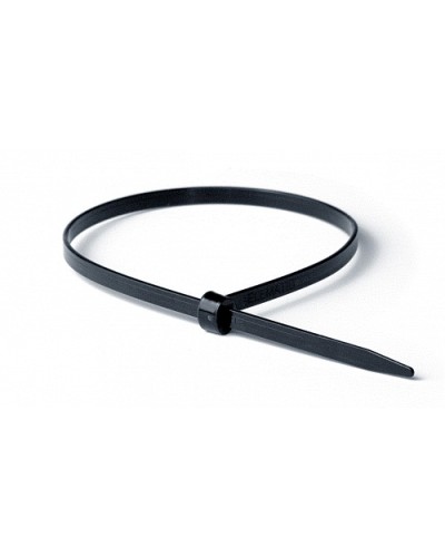 Хомут P6.6 с двойным замком, черный, 100x2,5 DKC 21303 в Хасавюрте Стяжки-хомуты Pintop.ru