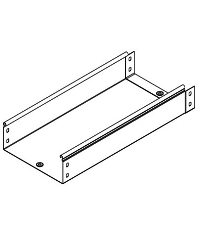 Лоток неперфорированный металлический 200x50x3000 DKC 35024 в Хасавюрте Кабельные лотки Pintop.ru