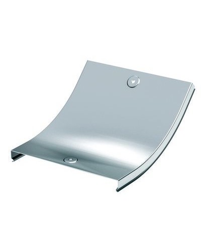 Крышка CS 90 на угол вертикальный внутр.90° осн.200, цинк-ламельная DKC (38204ZL) в Хасавюрте Аксессуары для лотков Pintop.ru