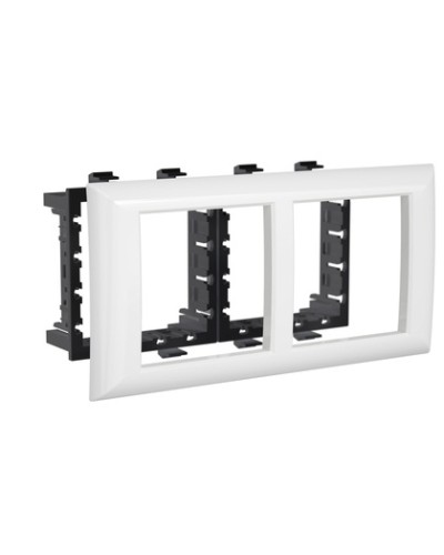 Рамка-суппорт Avanti белый для In-liner Front, 4 мод. DKC 4400914 в Хасавюрте Аксессуары для лотков Pintop.ru