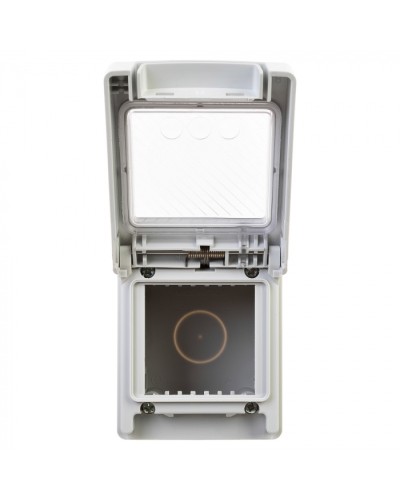 Коробка для настенного монтажа Avanti, IP55, серая, 2 модуля DKC (4403932) в Хасавюрте Распределительные коробки Pintop.ru