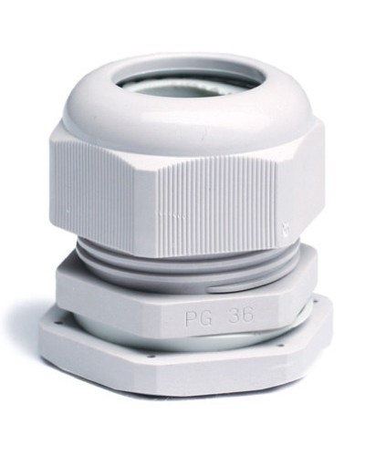 Зажим кабельный с контргайкой, IP68, PG11, д.5 - 10 мм DKC 52700 в Хасавюрте Клеммные колодки Pintop.ru
