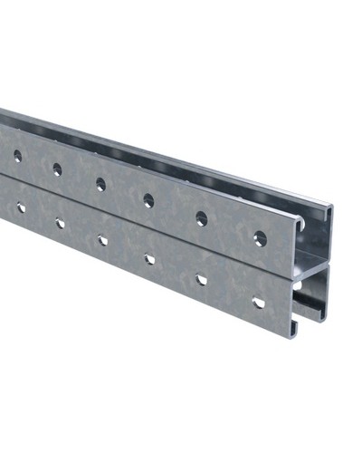 Профиль С-образный двойной 41х21, L300, толщ.2,5 мм, горячеоцинкованный DKC (BPD2103HDZ) в Хасавюрте Аксессуары для кабель-канала Pintop.ru