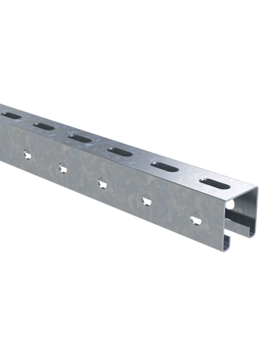 С-образный профиль 41х41, L500, толщ.1,5 мм горячеоцинкованный DKC BPL4105HDZ в Хасавюрте Аксессуары для лотков Pintop.ru