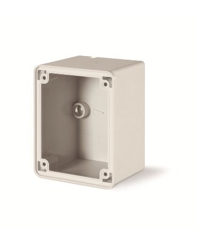 Коробка для настенного монтажа розеток с фланцем 84*106 мм DKC DIS5700032 в Хасавюрте Распределительные коробки Pintop.ru