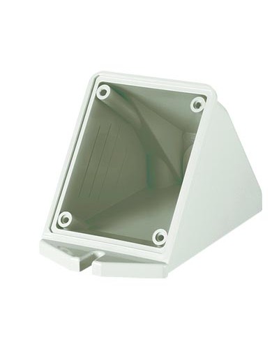 Коробка для настенного монтажа с наклоном розеток с фланцем 84*106 мм DKC DIS5700132 в Хасавюрте Распределительные коробки Pintop.ru