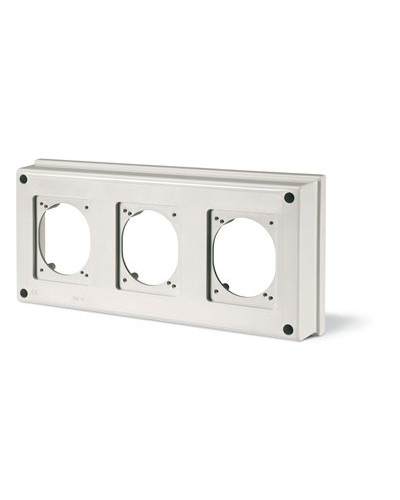 Крышка 150х328х45 на 3 поста с основанием 70х87 мм. DKC DIS6741300 в Хасавюрте Аксессуары для лотков Pintop.ru