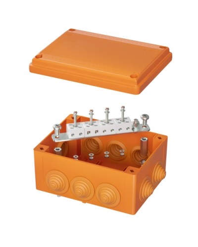 Коробка пластиковая FS с кабельными вводами иклеммниками,IP55,150х110х70мм, 8р, 450V,6A,4мм.кв DKC (FSB21804) в Хасавюрте Распределительные коробки Pintop.ru