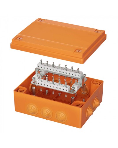 Коробка пластиковая FS с кабельными вводами иклеммниками DKC (FSB414004) в Хасавюрте Распределительные коробки Pintop.ru