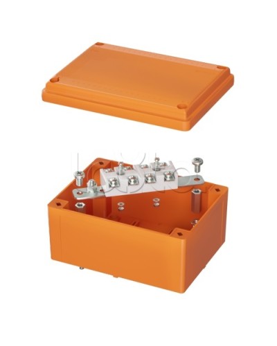 Коробка пластиковая FS с гладкими стенками и клеммниками IP56,150х110х70мм DKC (FSK20410) в Хасавюрте Распределительные коробки Pintop.ru