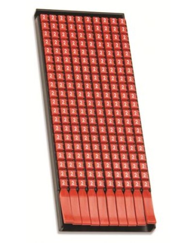 Маркер для кабеля сечением 0,5-1,5мм символ „R” DKC MKCRS1 в Хасавюрте Крепежные изделия Pintop.ru