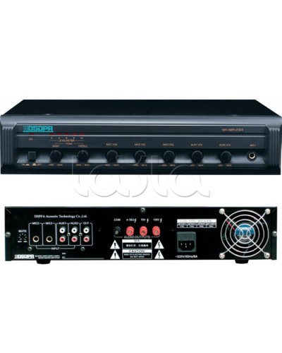 Микшер-усилитель DSPPA MP-300P в Хасавюрте Система оповещения и трансляции Dsppa Pintop.ru