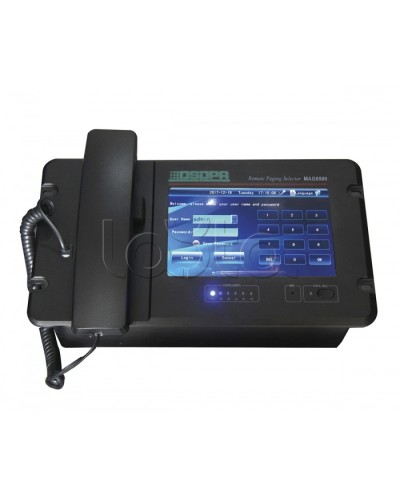 Терминал микрофонный DSPPA MAG-6589 в Хасавюрте Система оповещения и трансляции Dsppa Pintop.ru