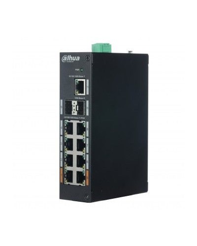 11-портовый неуправляемый коммутатор Dahua DH-PFS3211-8GT в Хасавюрте Коммутаторы Pintop.ru