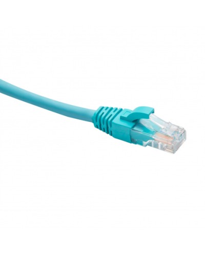 Шнур коммутационный U/UTP категория 5e LSZH нг(А)-HF 1,5 м, бирюзовый Datarex DR-181608 в Хасавюрте Патчкорды (медные) Pintop.ru