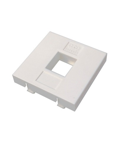 Адаптер Mosaic 45 х 45 мм для модуля Keystone, 1 порт, белый Datarex DR-5301 в Хасавюрте Коммутационные изделия Pintop.ru
