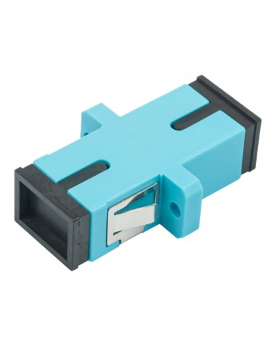 Адаптер оптический проходной SC-SC, OM3, симплекс (simplex), бирюзовый Datarex DR-540023 в Хасавюрте Коммутационные изделия Pintop.ru