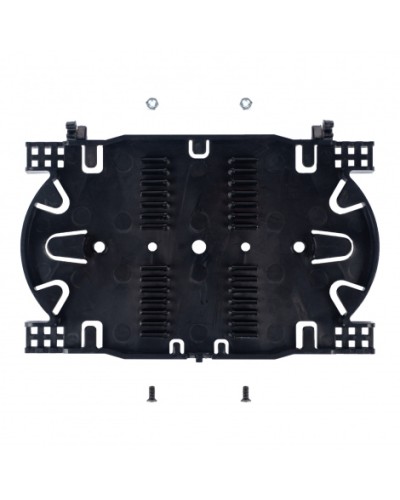 Сплайс-кассета на 24 соединения, черный Datarex DR-543005 в Хасавюрте Держатели, клипсы, скобы Pintop.ru