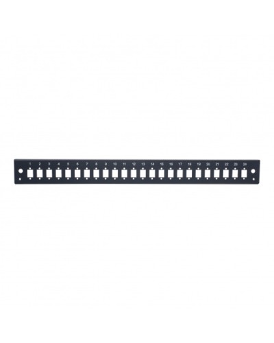 Панель лицевая для выдвижной оптич. полки, 24 SC Simplex/24 LC Duplex, черный Datarex DR-546045 в Хасавюрте Патч-панели Pintop.ru