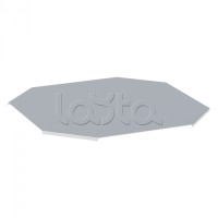 Крышка на ответвитель крестообразный лестничный усиленная 900 мм EKF (kxltp900-2)