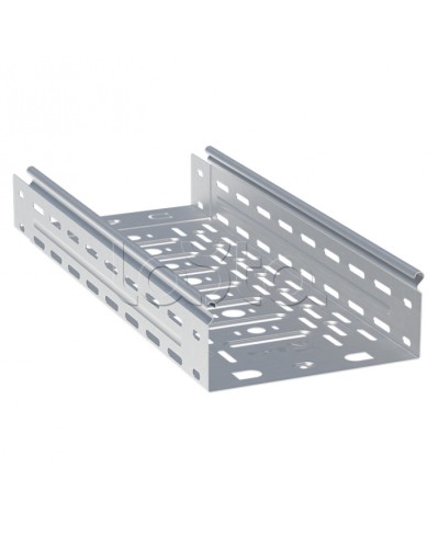 Лоток перфорированный 100х100x2000-0,7 мм EKF (L10010001x2) в Хасавюрте Кабельные лотки Pintop.ru