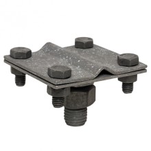 Зажим полоса-прут на штыре HZ EKF PROxima (lp-55423)