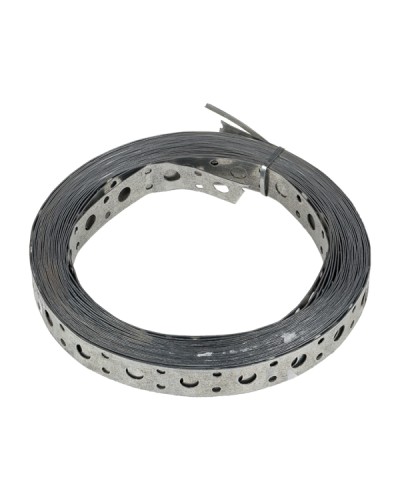 Лента перфорированная монтажная прямая 20х1,0 (25 м) EKF (lpm20x1.0) в Хасавюрте Стяжки-хомуты Pintop.ru