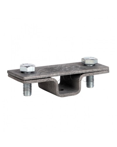 Держатель для полосы горячеоцинкованный EKF PROxima (lp-31540) в Хасавюрте Держатели, клипсы, скобы Pintop.ru