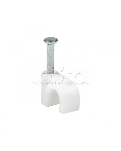 Скоба крепежная круглая (5мм.) (50шт.) EKF PROxima (plcn-sr-5) в Хасавюрте Держатели, клипсы, скобы Pintop.ru