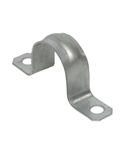 Скоба металлическая двухлапковая d25-26 мм (10 шт) EKF PROxima (sm-2-25-26-r) в Хасавюрте Держатели, клипсы, скобы Pintop.ru