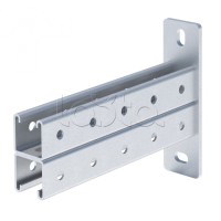 STRUT-консоль двойная 41х41 мм, основание 350 мм EKF (stkd414135)