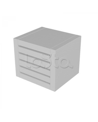 Вентиляционный блок TEHSTRONG VB 100x100x40 (EI 90) EKF (vb10040) в Хасавюрте Аксессуары для лотков Pintop.ru