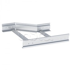 Переходник по ширине левосторонний лестничный усиленный 100х700х600 мм (2 мм) HDZ EKF (wlltp100x700x600-2-HDZ)