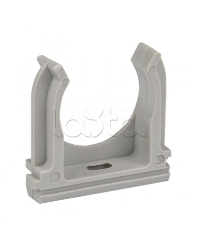 Крепеж-клипса d40 мм (30 шт) серая EKF-Plast (derj-z-40n) в Хасавюрте Держатели, клипсы, скобы Pintop.ru