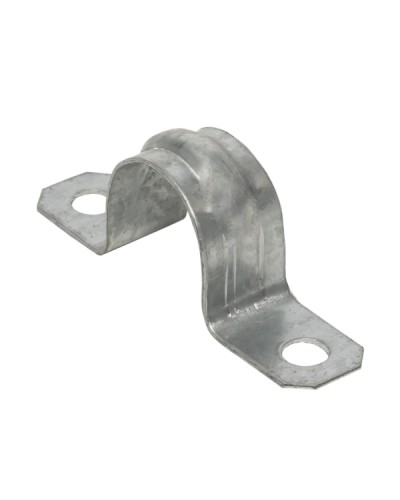 Скоба металлическая двухлапковая d19-20 мм (10 шт) EKF PROxima (sm-2-19-20-r) в Хасавюрте Держатели, клипсы, скобы Pintop.ru