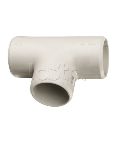 Тройник соединительный для трубы (25 мм) (10 шт.) EKF-Plast (tr-t-25) в Хасавюрте Повороты, муфты, тройники Pintop.ru