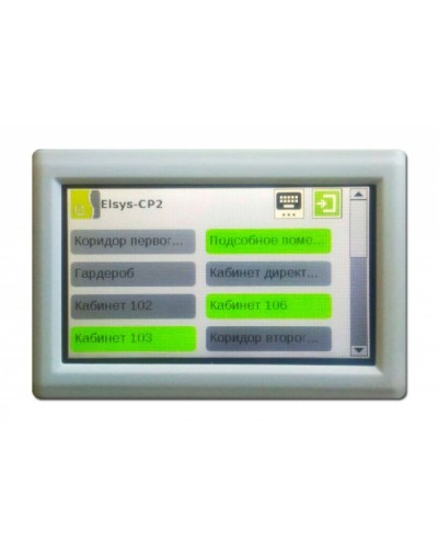 Клавиатура подсистемы охранной сигнализации Elsys-CP2 в Хасавюрте Сетевая СКУД Elsys Pintop.ru