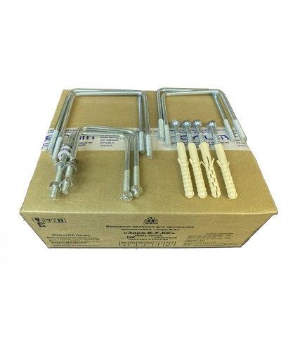 Комплект крепежа для крепления кронштейнов «Заря-К-У» и «Заря-К-18» Elsys «Заря-К-У.КК» в Хасавюрте Дополнительное оборудование для СКУД Pintop.ru