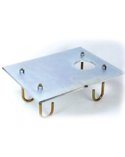 Пластина монтажная с анкерами для шлагбаума B680 H Faac 490139 в Хасавюрте Запчасти для шлагбаумов и автоматики Pintop.ru