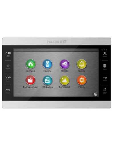 Видеодомофон Falcon Eye Atlas Plus HD (Black) VZ в Хасавюрте Абонентские видеоустройства Pintop.ru