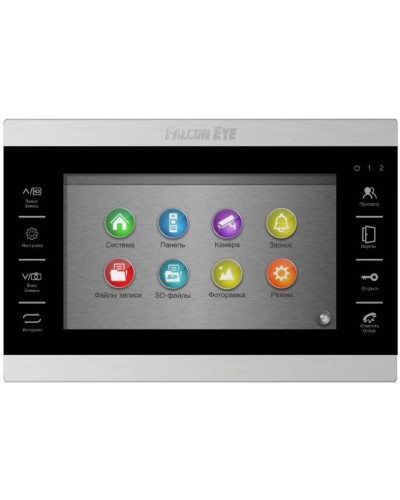 Видеодомофон Falcon Eye FE-70 ATLAS HD (Black) XL в Хасавюрте Абонентские видеоустройства Pintop.ru