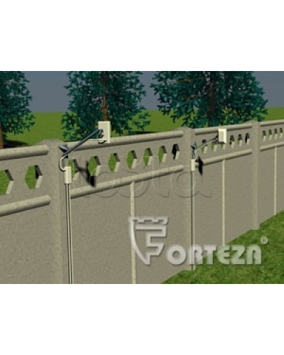 Кронштейн для крепления блоков охранных извещателей Forteza КРОНШТЕЙН-500 в Хасавюрте Кронштейны и планки для извещателей Pintop.ru