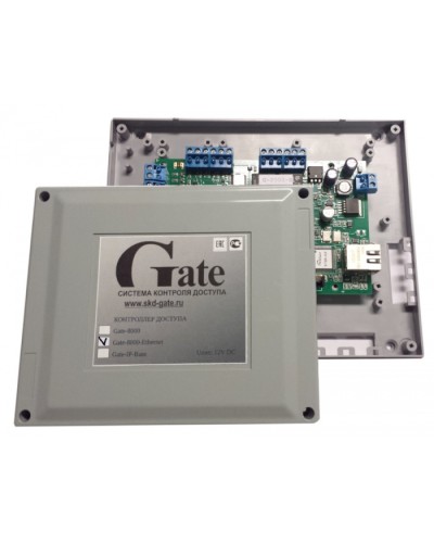 Контроллер базовый Gate-8000-Ethernet в Хасавюрте Сетевая СКУД - Gate Pintop.ru