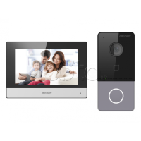 Комплект IP видеодомофона с Wi-Fi Hikvision DS-KIS605-P(C)